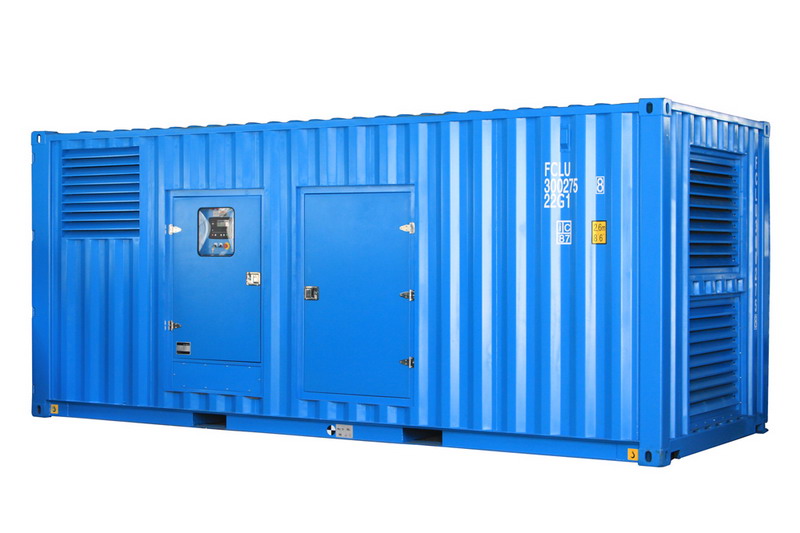 1200KW UKKMS diesel genset with container type silent canopy
