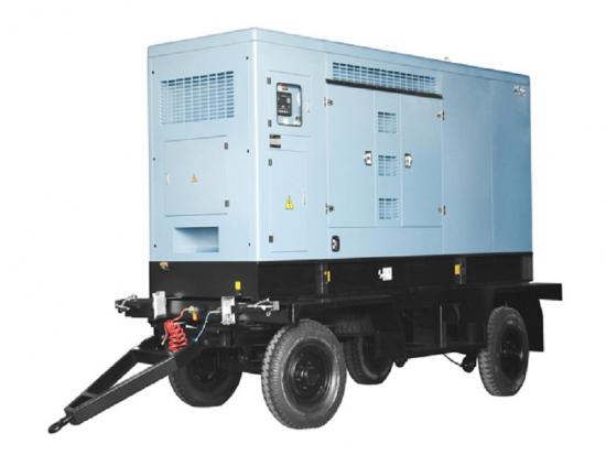120kw to 200kw Trailer type power generator sets