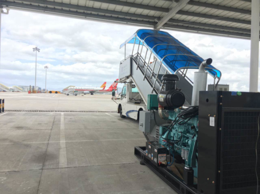 استخدام مولد وقود الديزل ba 200kva في مطار شيامن لعام 2017 بريكس شيامن